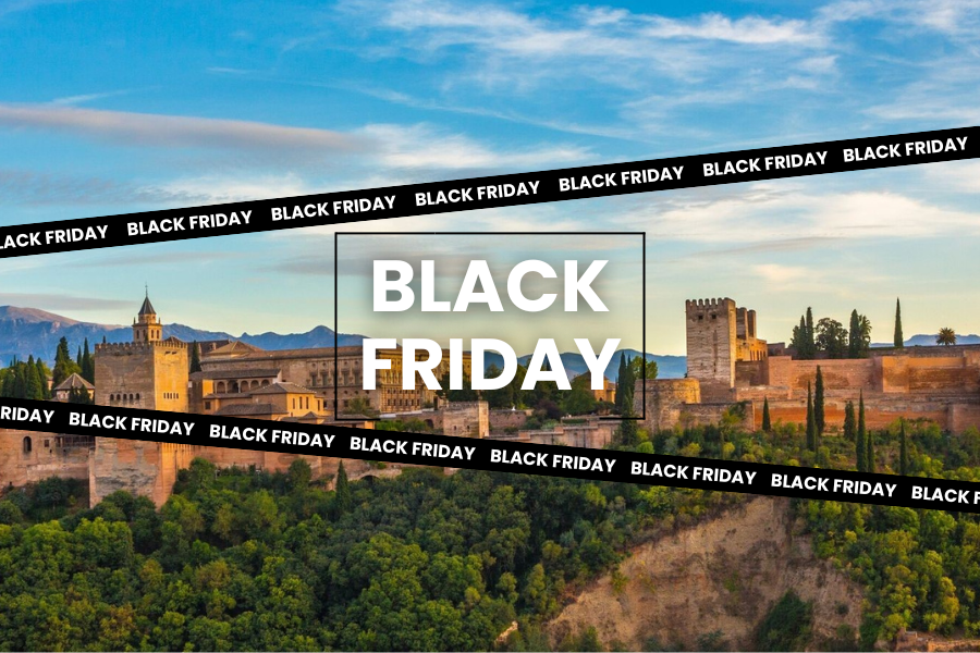 ¡OFERTON BLACK FRIDAY! ¡Granada: desde 3 días y 2 noches en Estudios con cocina, totalmente equipados!