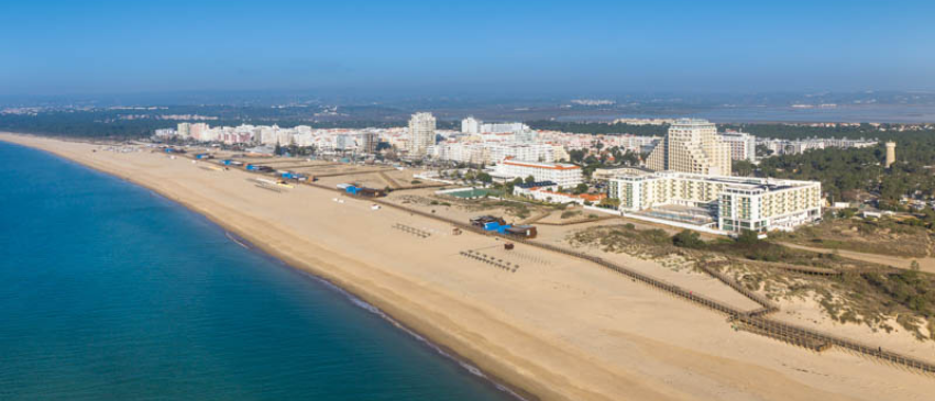 Playa de Montegordo (Algarve) alojamiento en Hotel 4* con Régimen a elegir
