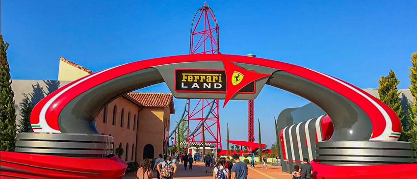 Port Aventura + Ferrari Land con Hotel California Garden 3* con Media Pensión